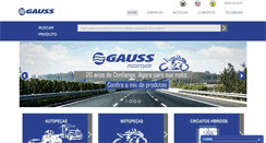 Desktop Screenshot of gauss.ind.br