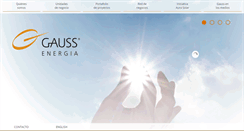 Desktop Screenshot of gauss.com.mx